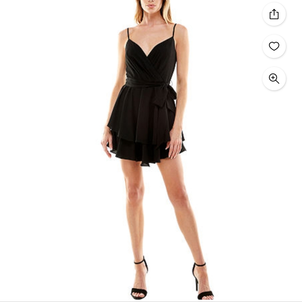 B Smart  Junior Sleeveless  Fit And Flare Mini Dress Size 7